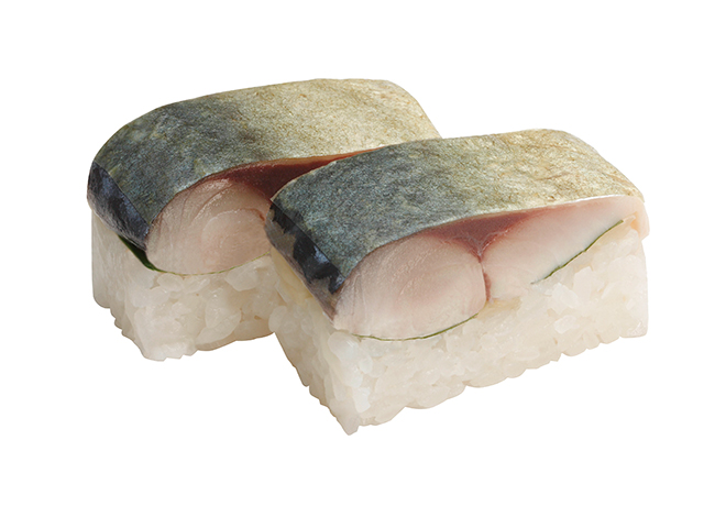 image of Soused Mackerel Pressed Sushi