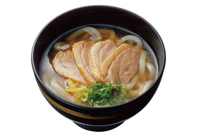 image of Steamed Duck Udon Noodles